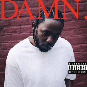 DAMN. by Kendrick Lamar (April 11, 2017). Photo: Kendrick Lamar